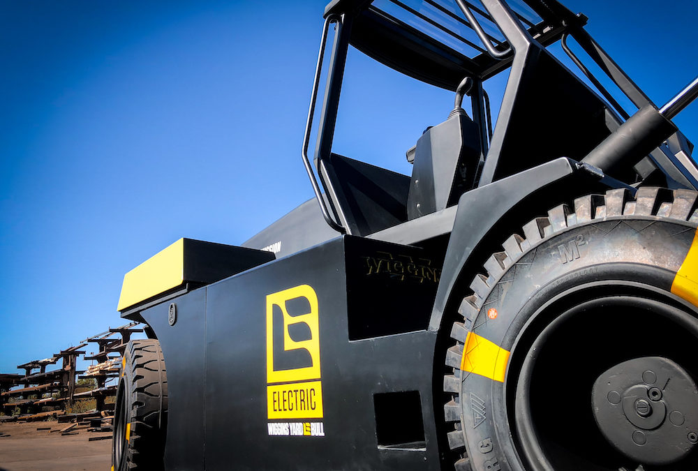 Wiggins Announces the First Zero-Emissions Large-Capacity Forklift: the eBull.