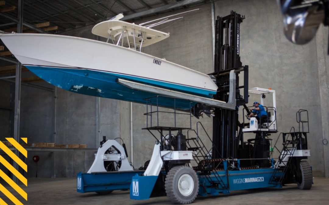 The Wiggins Marina FLX — A revolutionary new approach to marina lifts